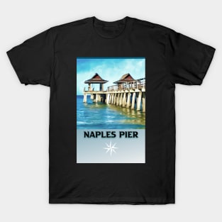 Naples Pier Travel Florida T-Shirt